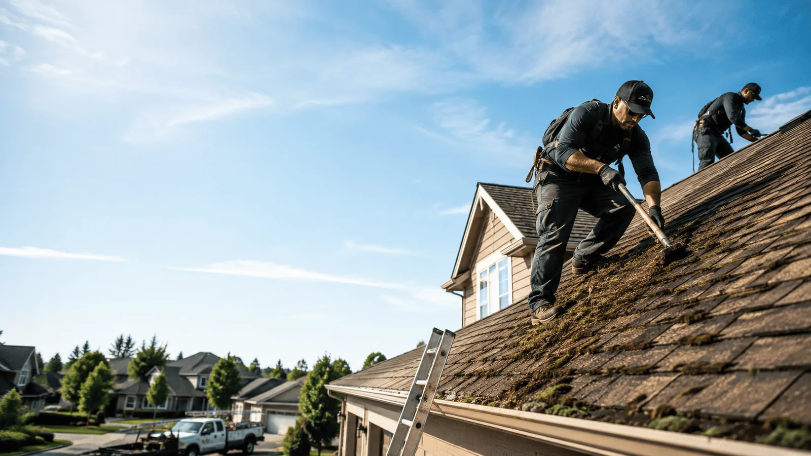 Roof Moss Removal in Suamico, WI near me